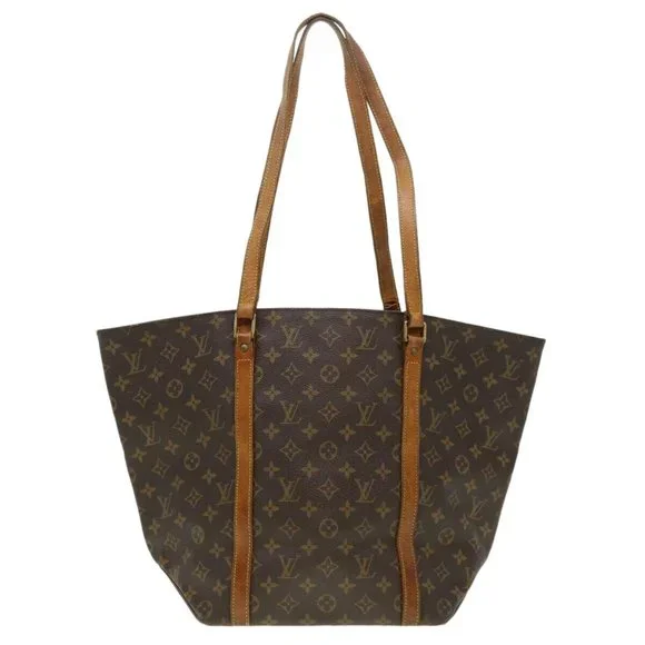 LOUIS VUITTON Monogram Sac Shopping Tote Bag LV Auth - Picture 8 of 16